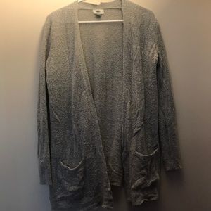 Old navy cardigan, size small, fuzzy and comfy
